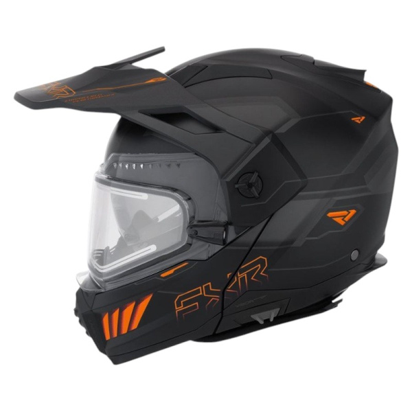 FXR Шлем Maverick X Pro с подогревом Black/Orange