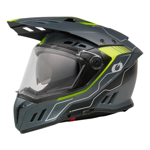 Oneal Шлем кроссовый со стеклом Sierra RS Echo желтый/черный