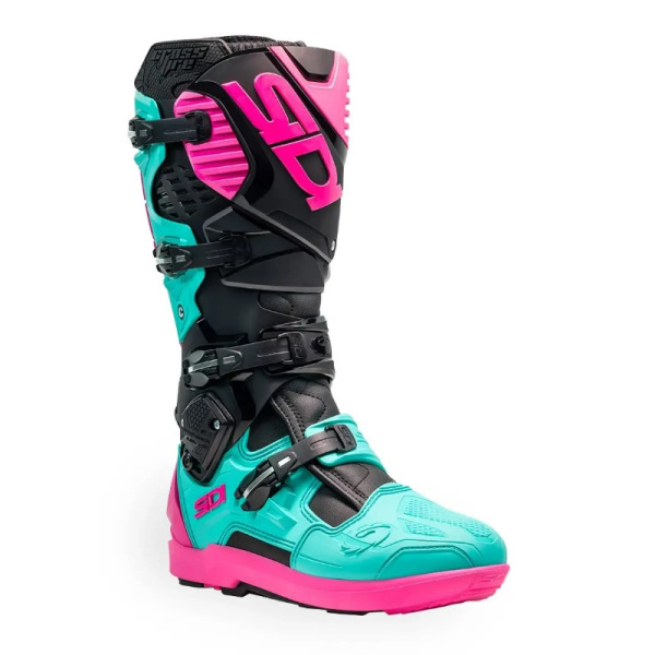 Sidi Ботинки Crossfire 3 SRS Black/Mint/Pink