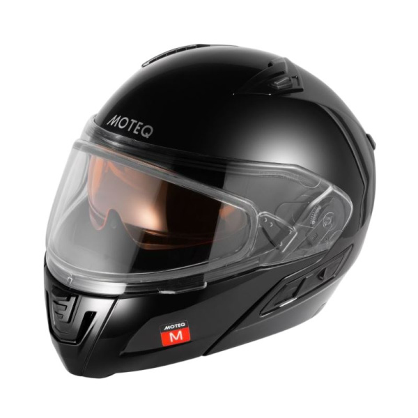 Moteq Шлем снегоходный SubZero двойное стекло черный