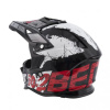 Beon Шлем B-602 Black White Red