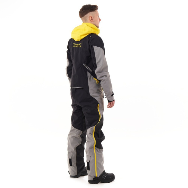 Dragonfly Комбинезон Extreme 2.0 Man Утепленный Black - Yellow - Grey 2024