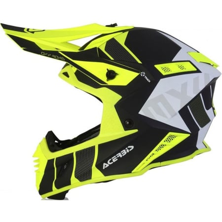 Acerbis Шлем X-Track Black/Fluo-Yellow