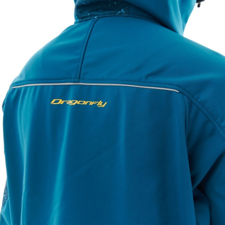 Dragonfly Куртка-анорак сноубордическая Uktus Man Dark Ocean - Yellow