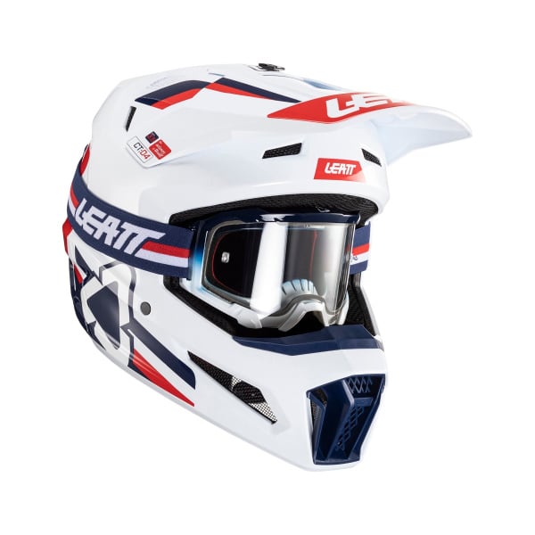 Leatt Шлем кроссовый Moto 3.5 Helmet Kit 2024 Royal