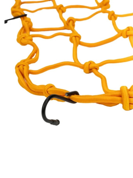 Scout сетка на багажник 40*40 Желтая Крючки металл