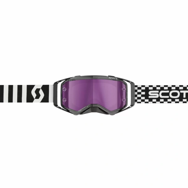 SCOTT Очки Prospect racing black/white purple chrome works