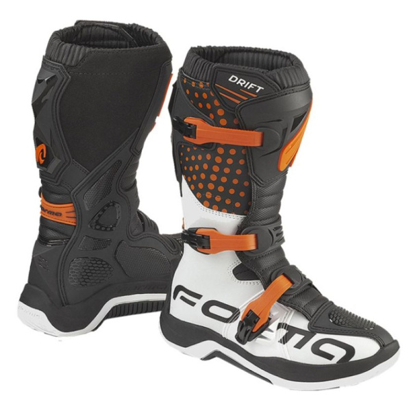 Forma Кроссовые мотоботы Drift Black/Orange/White