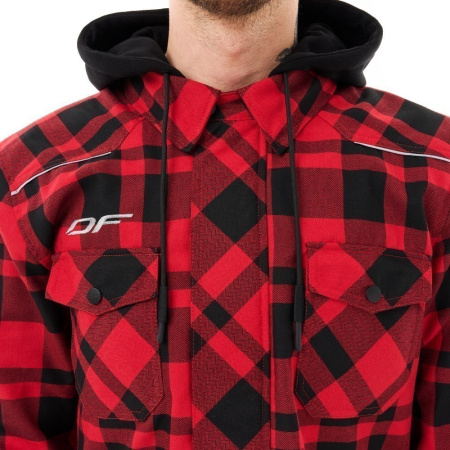 Dragonfly Моторубашка Streetfighter Red с защитой 2025