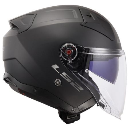 LS2 Шлем OF603 Infinity II Solid черный матовый