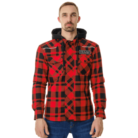 Dragonfly Моторубашка Streetfighter Red с защитой 2024