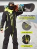 Dragonfly Комбинезон Gravity Premium Man Black - Yellow Green 2023