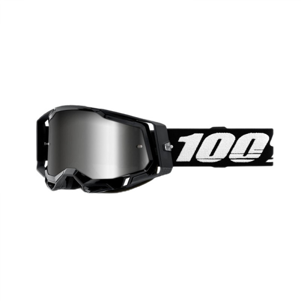 100% Очки Racecraft 2 Goggle Black/Mirror Silver Lens