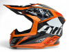 AiM Шлем RH855 Carbon Terrain Black/Orange