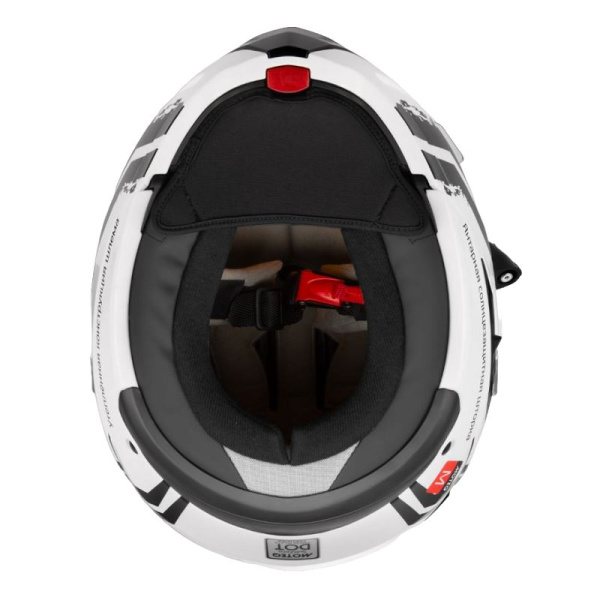 Moteq Шлем снегоходный SubZero FrostPro белый/черный