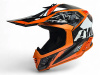 AiM Шлем RH855 Carbon Terrain Black/Orange
