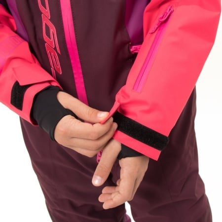 Dragonfly Зимний утепленный комбинезон DF Junior Gravity Purple - Brown 2023