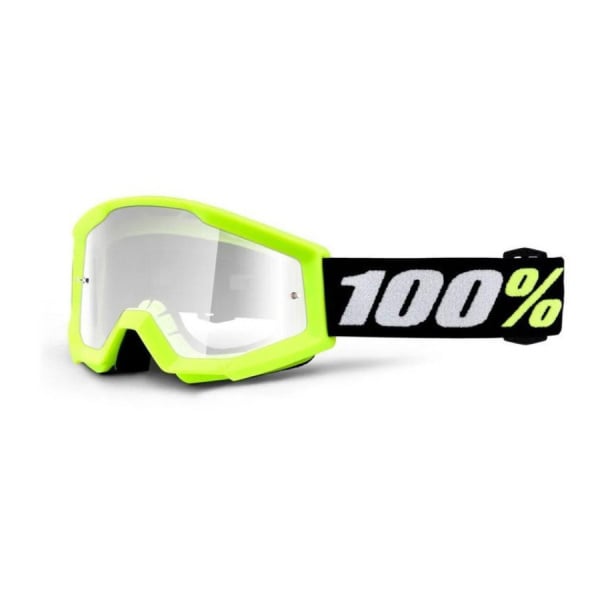 100% Очки Strata 2 MINI Goggle Yellow/Clear Lens