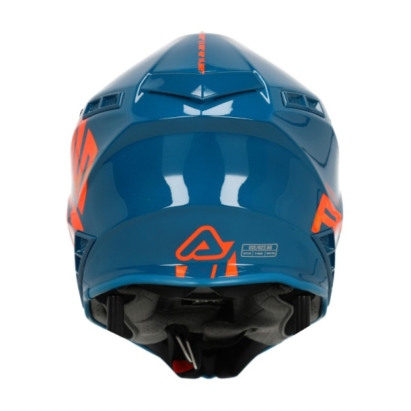 Acerbis Шлем X-Track 22-06 Black/Green Nero/Verde