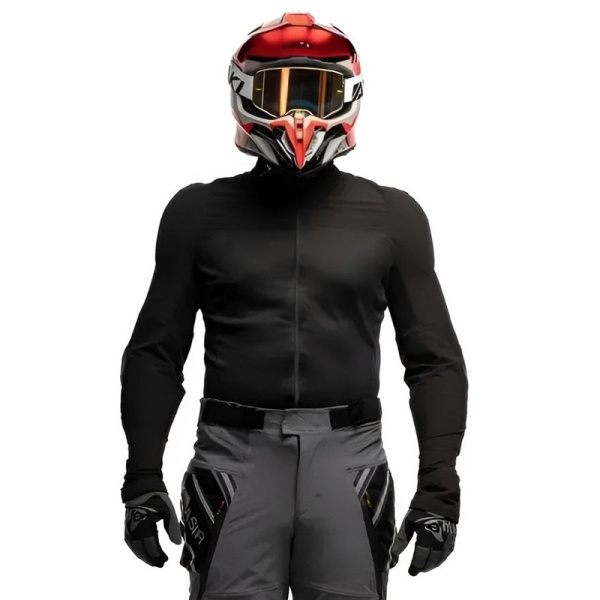 Kirasir Рубашка Эндуро Черная