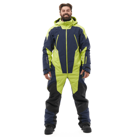 Dragonfly Комбинезон EXTREME 2.0 Man Dark Blue - Lime 2024 Утепленный