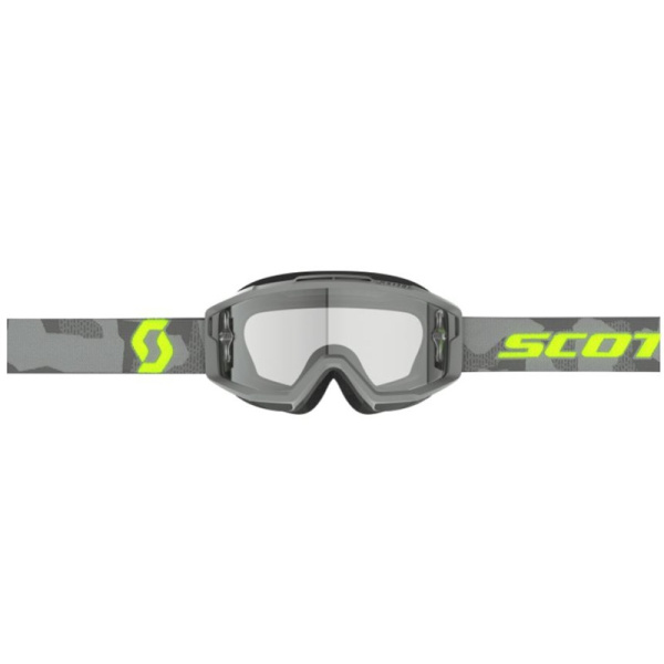 Scott Очки Split OTG light grey/neon yellow clear works
