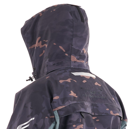 Dragonfly Мембранная куртка Quad 2.0 Camo-Gray