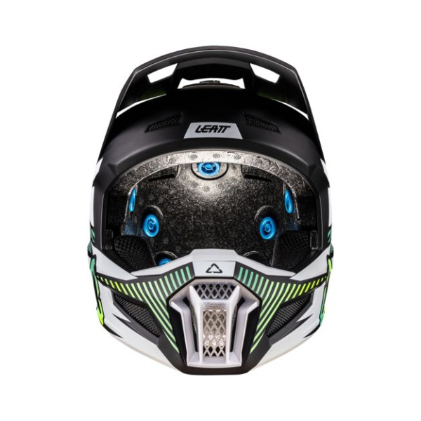 Leatt Шлем кроссовый детский 3.5 V26 Storm Teal + очки Vizion 3.5