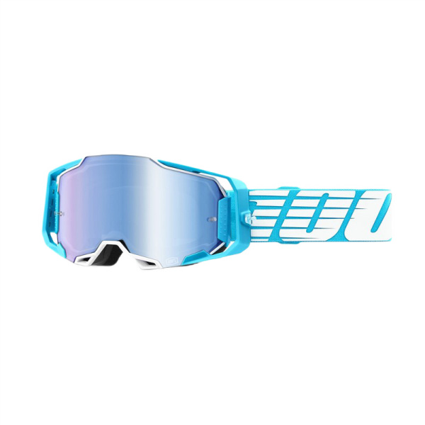 100% Очки Armega Goggle Oversized Sky/Mirror Blue Lens