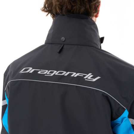 Dragonfly Дождевая куртка Evo Black - Blue (мембрана) 2025