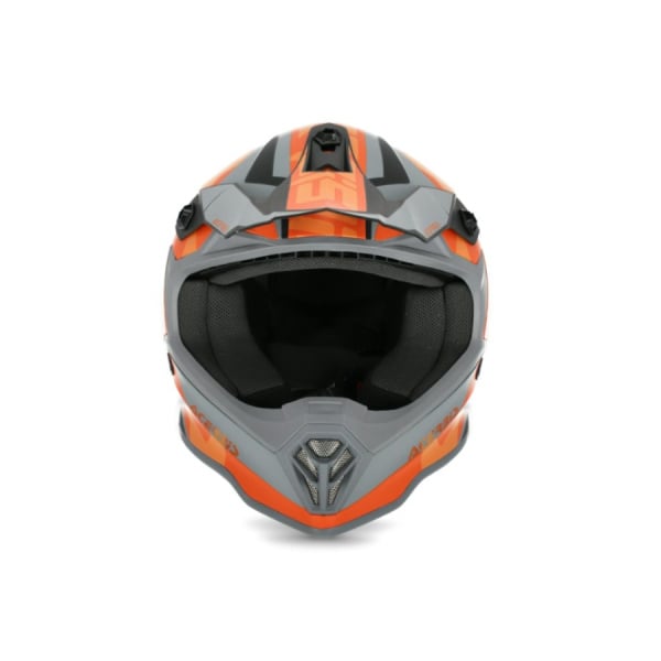 Acerbis Шлем детский IMPACT STEEL JUNIOR Black/Orange