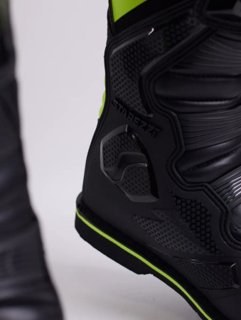 Starezzi Мотоботы Roma Black Fluo Yellow