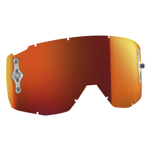 SCOTT Линзы Hustle MX SGL WKS/OTG orange chrome afc