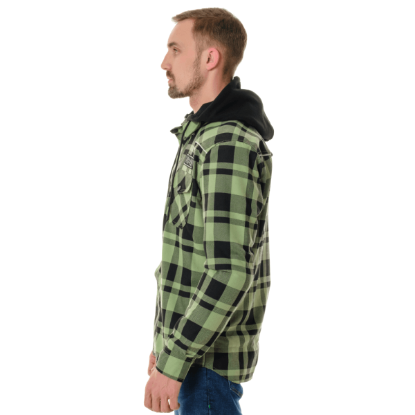 Dragonfly Моторубашка Streetfighter Green с защитой 2024