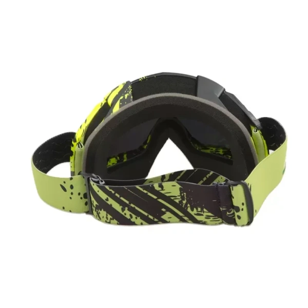 AiM Очки кроссовые (PRO) 157-600 Black-Yellow Glossy