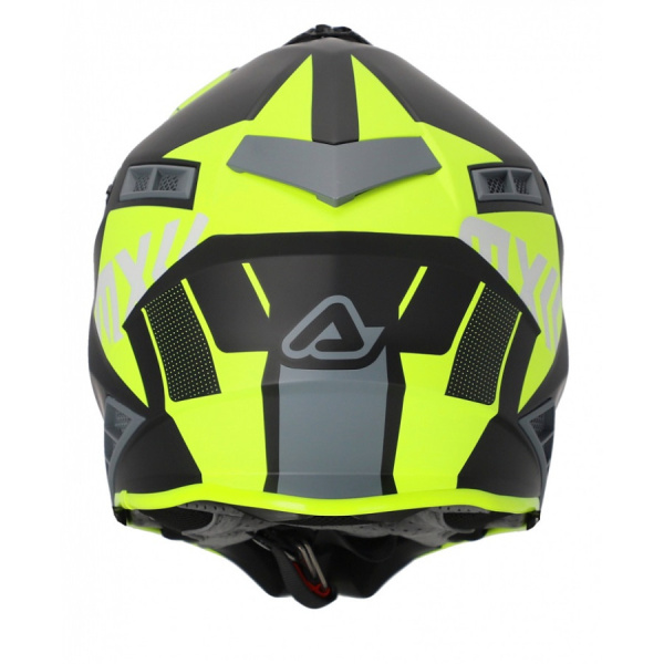 Acerbis Шлем кроссовый X-Track 22-06 Black/Fluo-Yellow