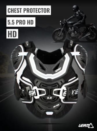 Leatt Защитный панцирь 5.5 Pro HD Chest Protector Black