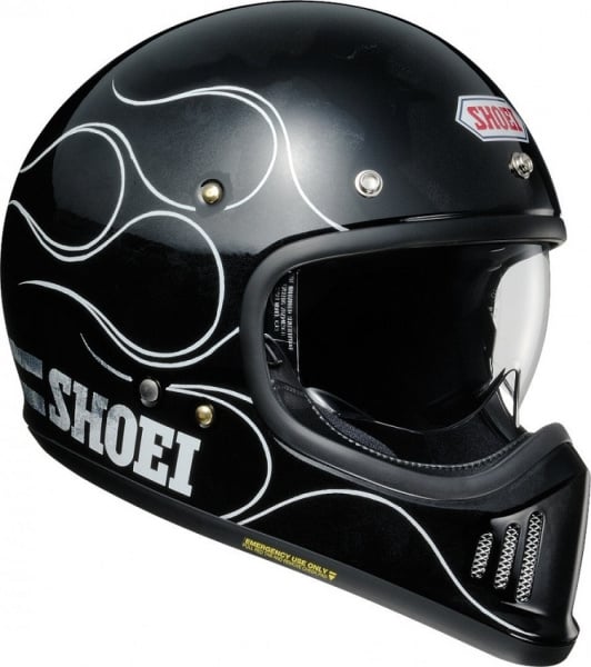 SHOEI Мотошлем EX-ZERO XANADU черно-белый TC-5