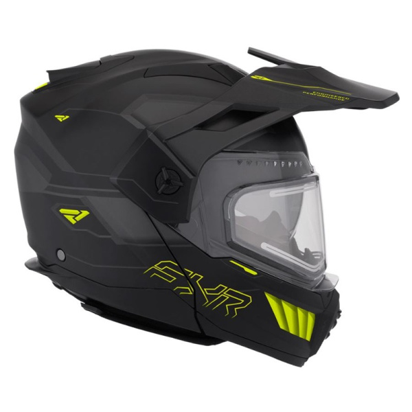 FXR Шлем Maverick X Pro с подогревом Black/HiVis