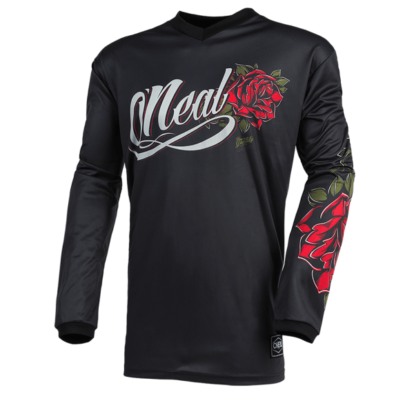 Oneal Джерси Element Roses Black/Red