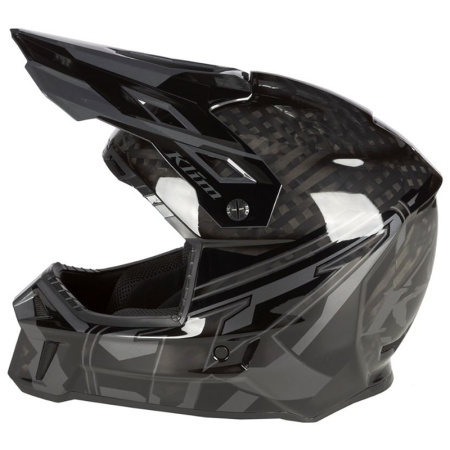Klim Шлем F3 Carbon Pro Ascent Black/Asphalt