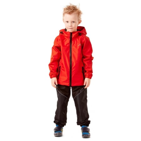 Dragonfly Дождевой детский комплект EVO Kids Red (куртка,штаны)