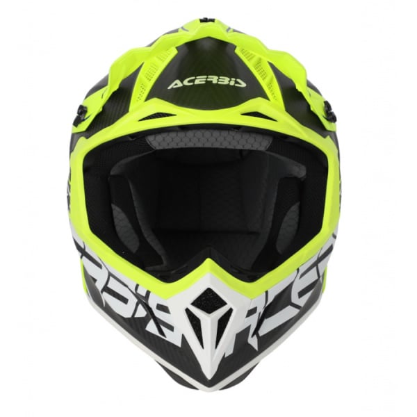 Acerbis Шлем STEEL CARBON 22-06 Black/Fluo