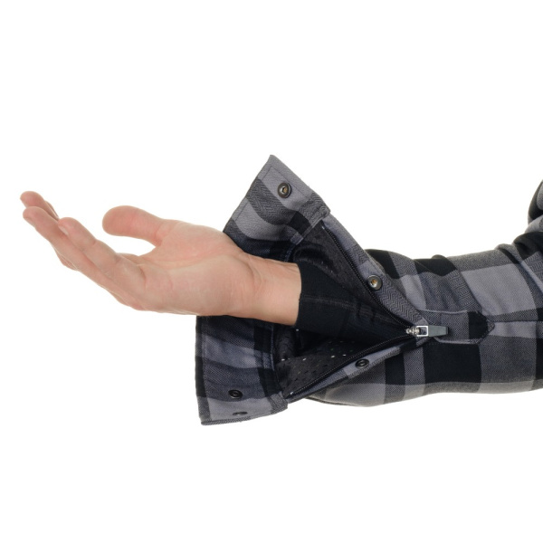 Dragonfly Моторубашка Streetfighter Grey с защитой 2024