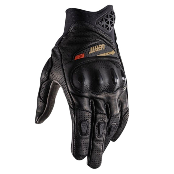 Leatt Перчатки ADV X-Flow 8.5 Short Stealth Black/Grey