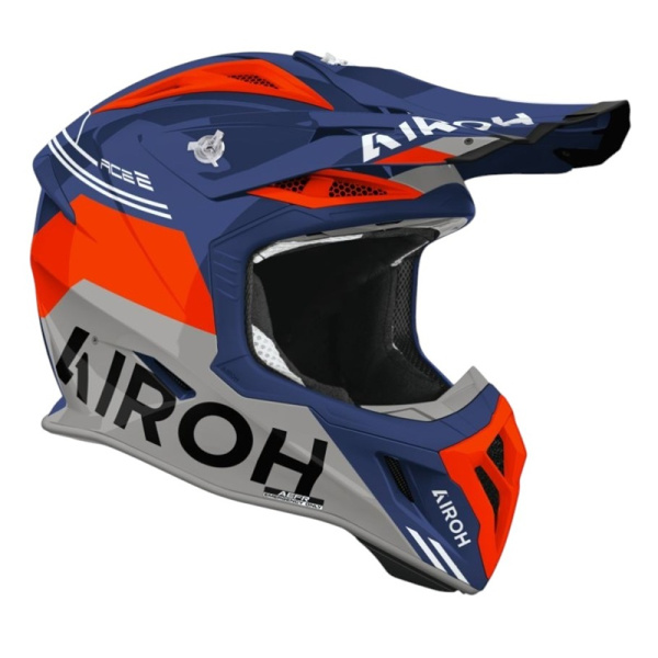 Airoh Шлем Aviator Ace 2 Fury Cerulean Gloss