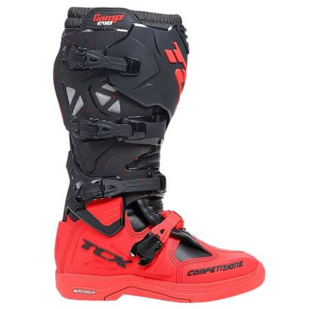 TCX Мотоботы кроссовые Comp Evo 2 Michelin 606 Black/Red