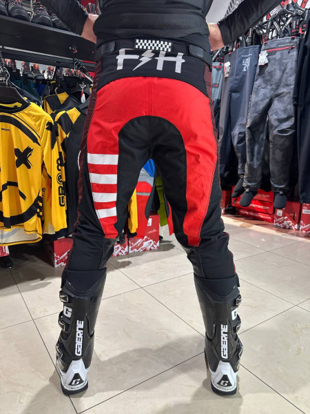 Fasthouse Брюки Grindhouse Pant Red/Black