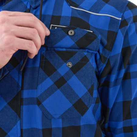 Dragonfly Моторубашка Streetfighter Blue с защитой 2024