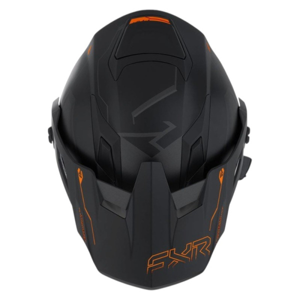 FXR Шлем Maverick X Pro с подогревом Black/Orange